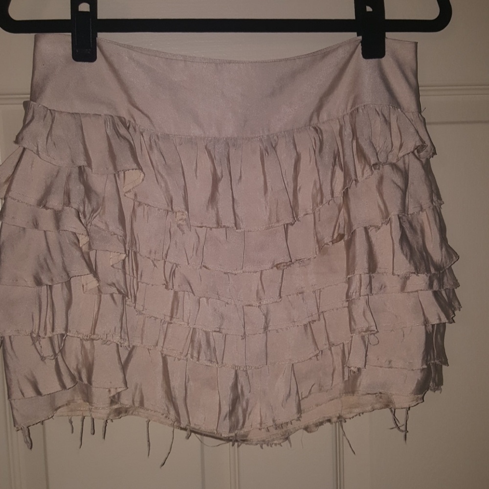 Express layered mini skirt